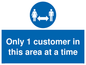 MA6131: Only 1 customer in this area at a time