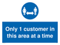 MA6131: Only 1 customer in this area at a time