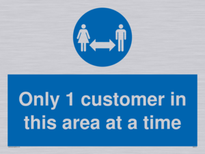 MA6131: Only 1 customer in this area at a time