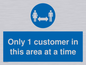 MA6131: Only 1 customer in this area at a time
