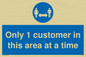 MA6131: Only 1 customer in this area at a time
