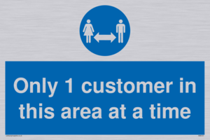 MA6131: Only 1 customer in this area at a time