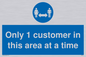 MA6131: Only 1 customer in this area at a time