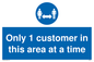 MA6131: Only 1 customer in this area at a time