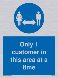 MA6131: Only 1 customer in this area at a time