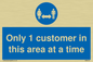 MA6131: Only 1 customer in this area at a time