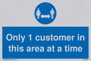 MA6131: Only 1 customer in this area at a time