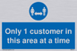 MA6131: Only 1 customer in this area at a time