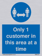MA6131: Only 1 customer in this area at a time