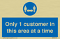 MA6131: Only 1 customer in this area at a time