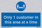 MA6131: Only 1 customer in this area at a time