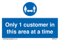 MA6131: Only 1 customer in this area at a time