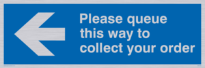 MA6136: Please queue this way to collect your order