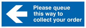 MA6136: Please queue this way to collect your order