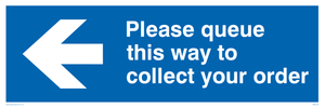 MA6136: Please queue this way to collect your order