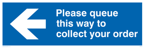 MA6136: Please queue this way to collect your order