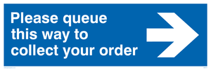 MA6141: Please queue this way to collect your order