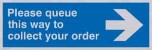 MA6141: Please queue this way to collect your order