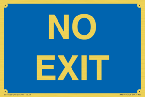MA6149: NO EXIT