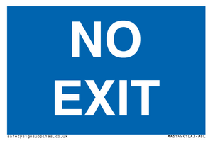 MA6149: NO EXIT