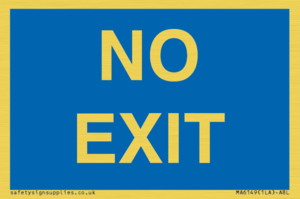 MA6149: NO EXIT