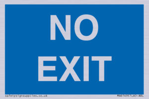 MA6149: NO EXIT