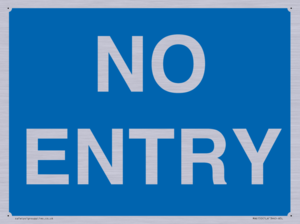 MA6150: NO ENTRY