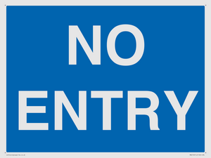 MA6150: NO ENTRY