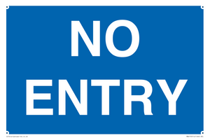 MA6150: NO ENTRY