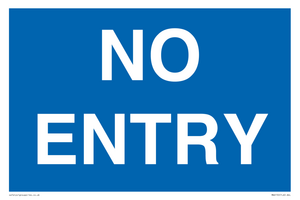 MA6150: NO ENTRY