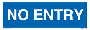 MA6150: NO ENTRY