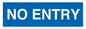 MA6150: NO ENTRY