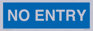 MA6150: NO ENTRY