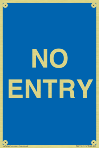 MA6150: NO ENTRY