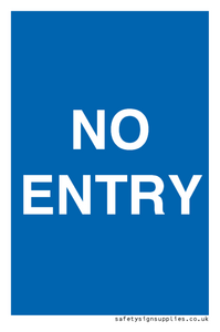 MA6150: NO ENTRY