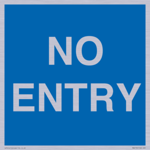MA6150: NO ENTRY