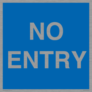 MA6150: NO ENTRY