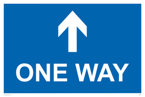 MA6208: One way with up directional arrow