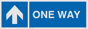 MA6208: One way with up directional arrow