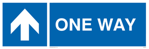 MA6208: One way with up directional arrow