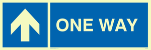 MA6208: One way with up directional arrow