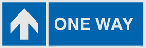 MA6208: One way with up directional arrow