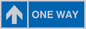 MA6208: One way with up directional arrow