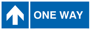 MA6208: One way with up directional arrow