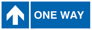 MA6208: One way with up directional arrow