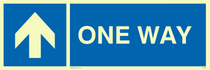 MA6208: One way with up directional arrow