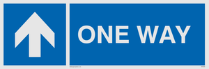 MA6208: One way with up directional arrow