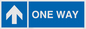 MA6208: One way with up directional arrow