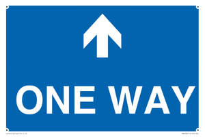 MA6208: One way with up directional arrow