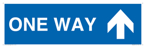 MA6208: One way with up directional arrow